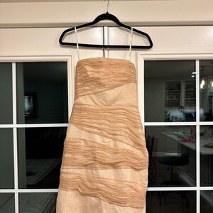 Elegant gold/champagne Evening Dress
